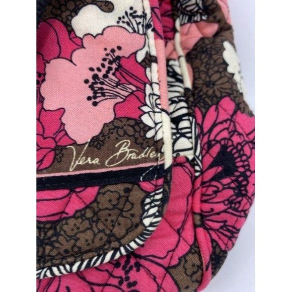 vera bradley messenger redpink fabric cross body b - Picture 3 of 10